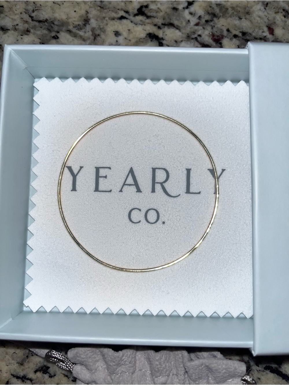 Yearly Co. The Original Gold Bangle Bracelet